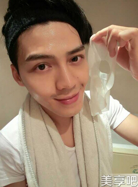 男人面膜，怎么准确运用男人面膜，男人美容护肤