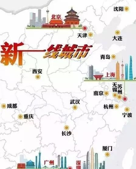 行业资讯,房产资讯,一线城市,房产新政,我国需求8个一线城市,新一线城市是哪几个,我国有多少个一线城市,新一线城市